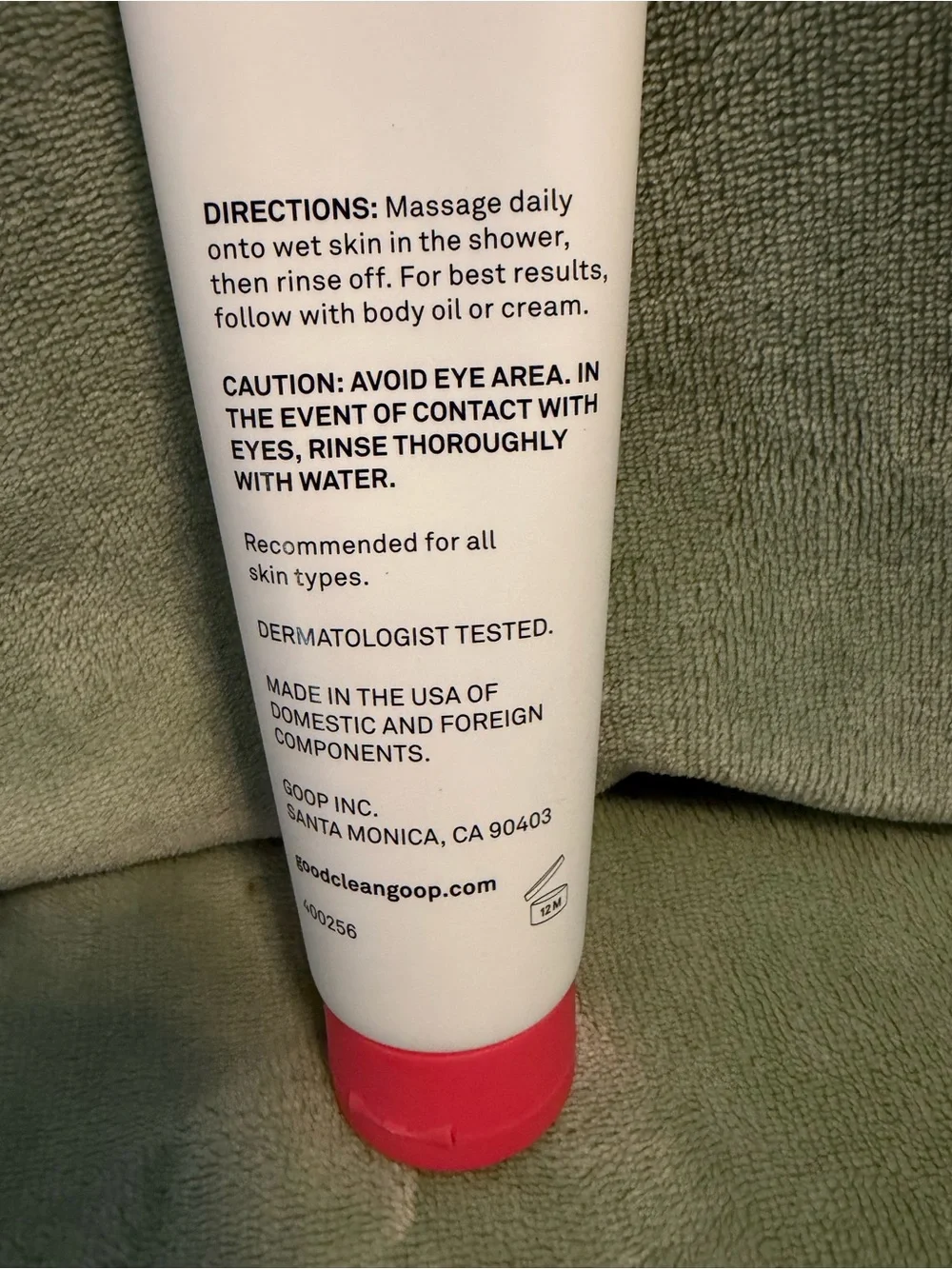 Good Clean Goop the Body Facial Exfoliating Scrub 5 oz.